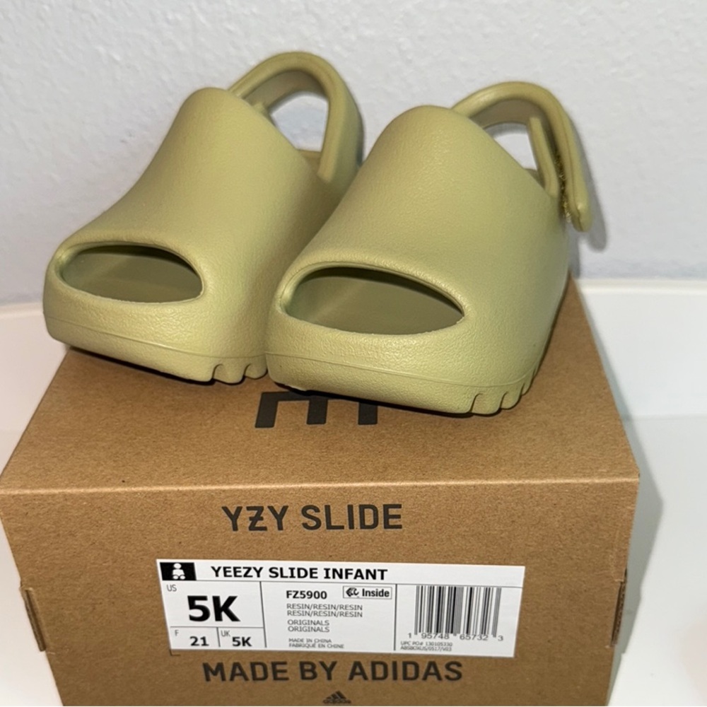 ADIDAS YZY SLIDE INFANT, 5K, RESIN, 2022